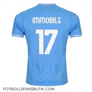 Lazio Ciro Immobile #17 Replika Hemmatröja 2023-24 Kortärmad